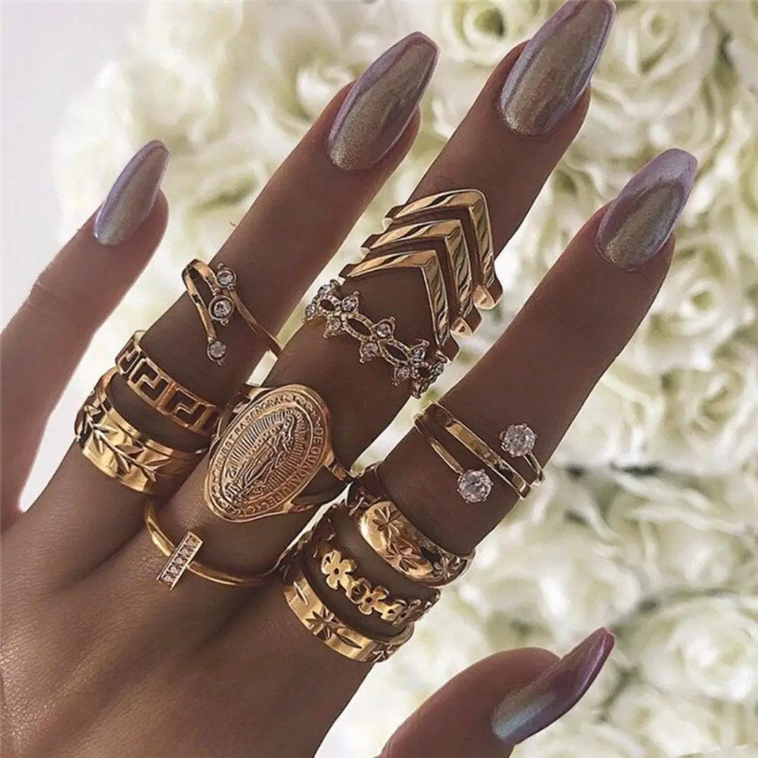 Unique Pack with 8 to 12 Rings