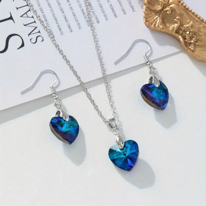 Lenora Caerwyn Jewelry Set | White Gold