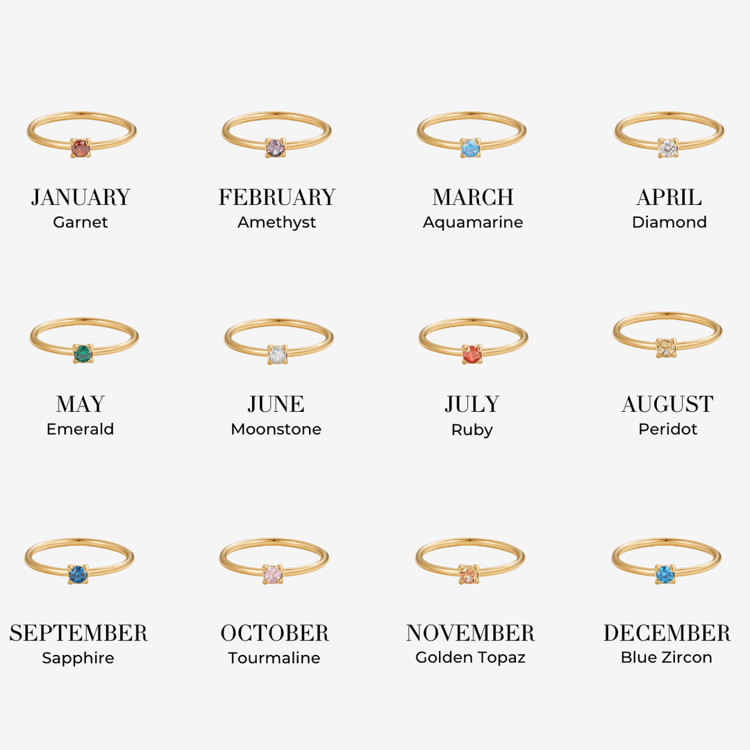 Birthstone Rings