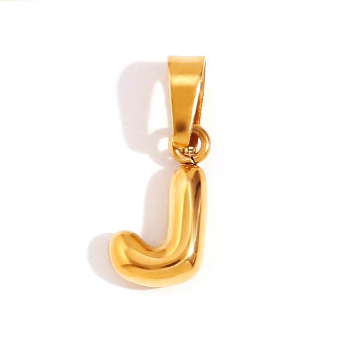 Sophisticated Bubble Letter Necklace